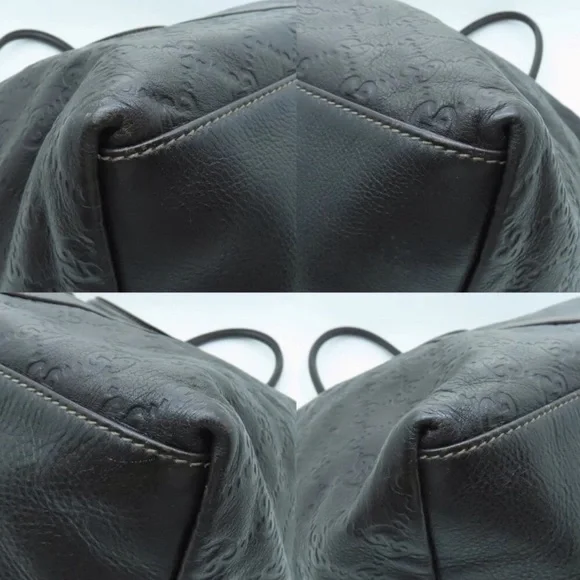 GUCCISSIMA LEATHER LARGE ZIPPER TOTE - Picture 10 of 13